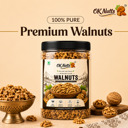 Walnut Broken Kernels California | Walnuts Without Shell, Akhrot, Dry Fruits, 100% Natural Akhrot,