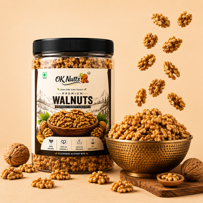 Walnut Broken Kernels California | Walnuts Without Shell, Akhrot, Dry Fruits, 100% Natural Akhrot,